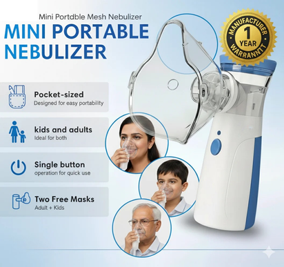 Portable Rechargeable Mesh Nebulizer Machine