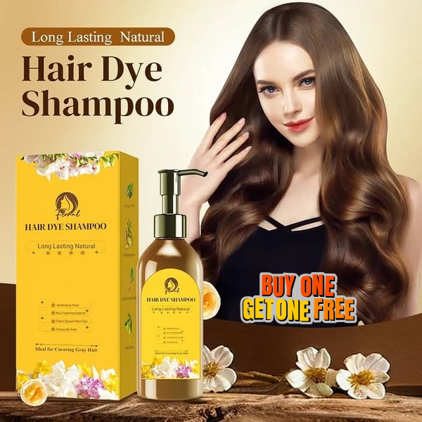 Japanese Long Lasting Natural Hair Dye Shampoo 🔥 Buy 1 Get 1 Free 🔥